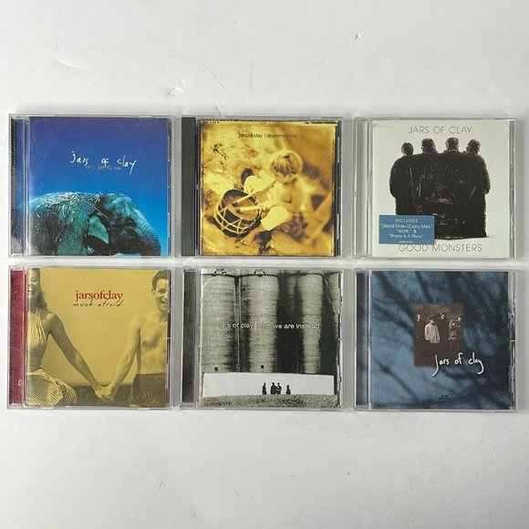 Jars of Clay 6 CD Lot Monsters Left Zoo Who We Are Instead Drummer EP 1996-2006 - Picture 11 of 11
